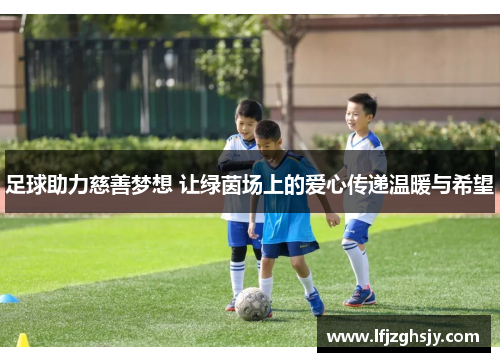 足球助力慈善梦想 让绿茵场上的爱心传递温暖与希望